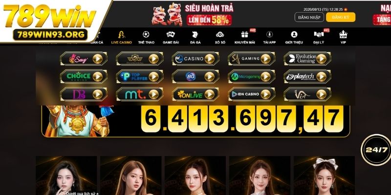 Rất nhiều game hot cập nhập ở sảnh casino