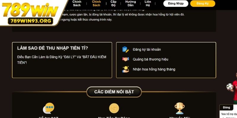 Hướng dẫn từng bước đăng ký đại lý 789Win cho người mới