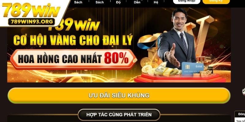 Quyền lợi khi trở thành đại lý chính thức của 789Win