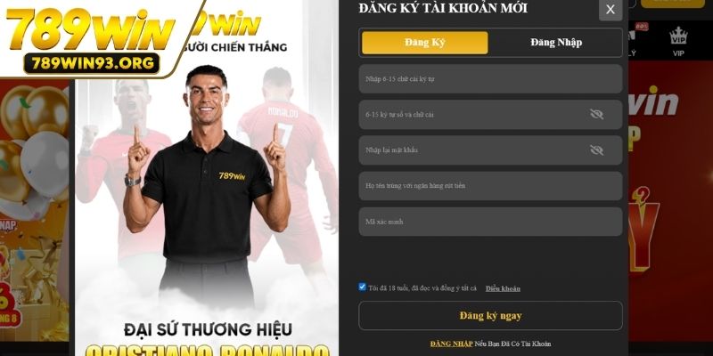 Hướng dẫn từng bước đăng ký 789Win chuẩn xác